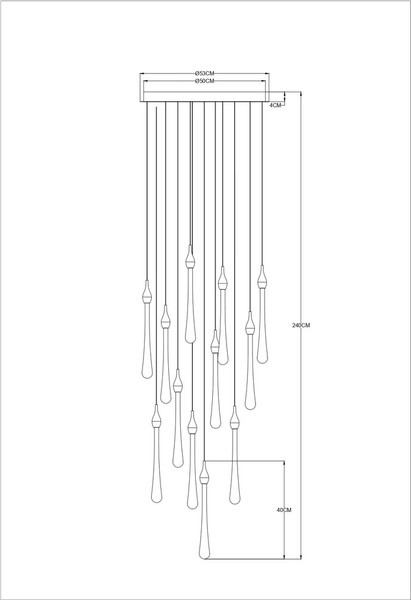 Люстра Arte Lamp A1803LM-36PB