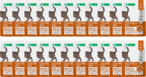 Влажный корм для кошек Nature's Protection Kitten Healthy Growth с курицей и говядиной / NPUPF63656 - фото