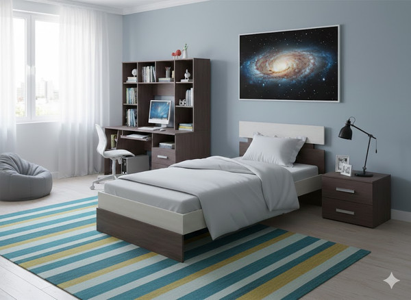 Односпальная кровать Proson Milton 80x200