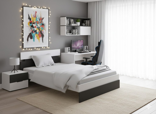 Односпальная кровать Proson Milton 80x200