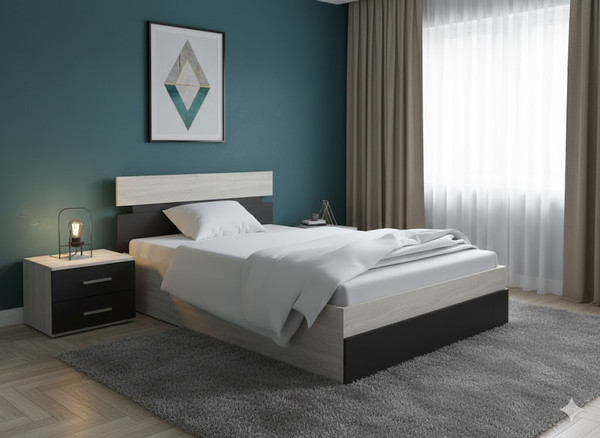 Односпальная кровать Proson Milton с ПМ 80x200