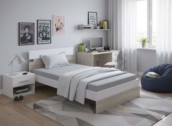 Односпальная кровать Proson Milton 90x190