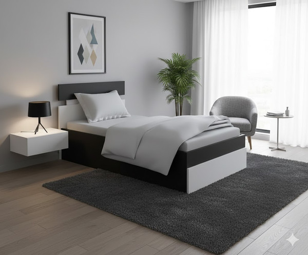 Односпальная кровать Proson Milton с ПМ 90x190