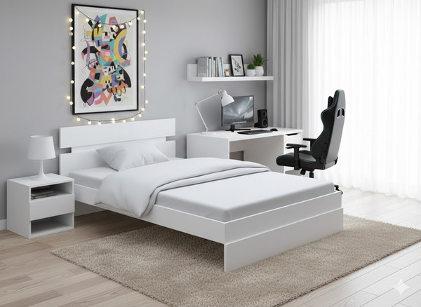 Односпальная кровать Proson Milton 90x200