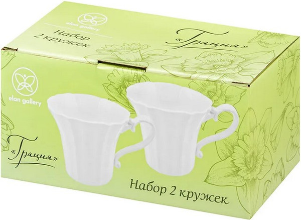 Набор кружек Elan Gallery Грация / 760273