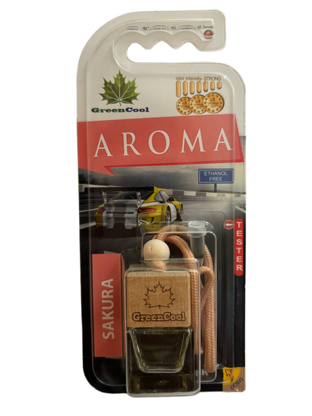 Ароматизатор автомобильный GreenCool Aroma Sakura / GC3658 - фото