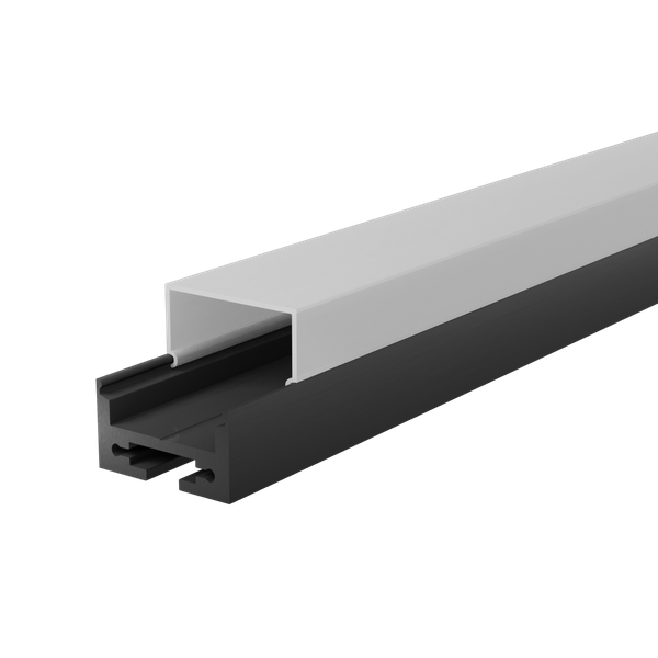 Профиль для светодиодной ленты Wolta WAP-S/H-20/20/2000-BW - фото