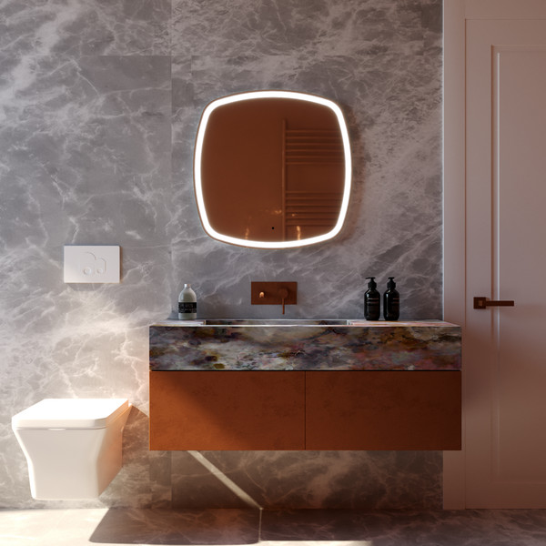 Зеркало Silver Mirrors Barсa-TX 700x700/808x808 / LED-00002973