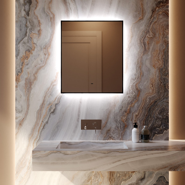 Зеркало Silver Mirrors Spell-Black 60x70 / LED-00002972 - фото