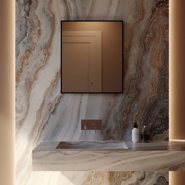 Зеркало Silver Mirrors Spell-Black 60x70 / LED-00002972