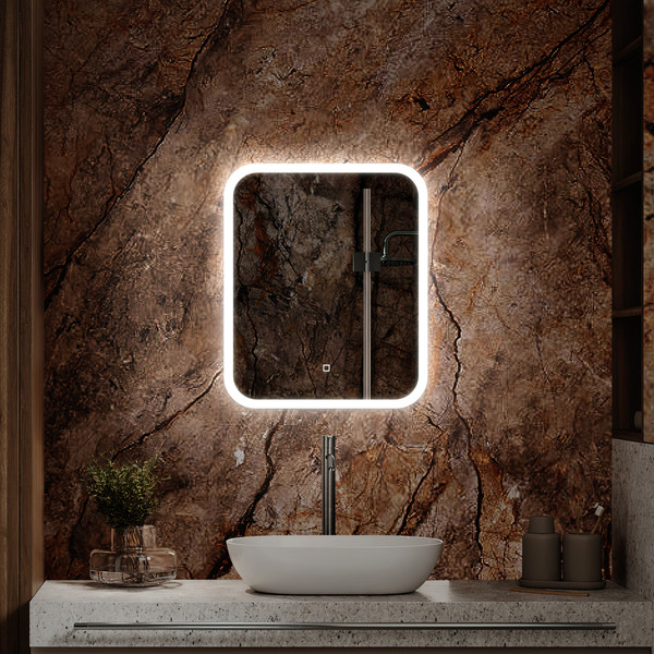 Зеркало Silver Mirrors Стив 50x60 / LED-00002884 - фото