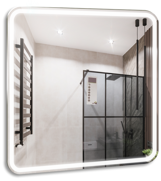 Зеркало Silver Mirrors Stiv neo 80x80 / LED-00002912