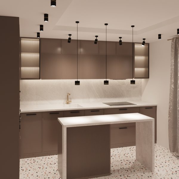 Потолочный светильник Wolta WSL-GX53/P18BG