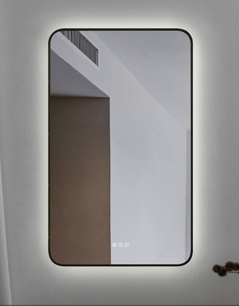 Зеркало Silver Mirrors Incanto-Black-Р.2 60x100 / LED-00003048