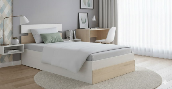 Односпальная кровать Proson Milton с ПМ 80x190