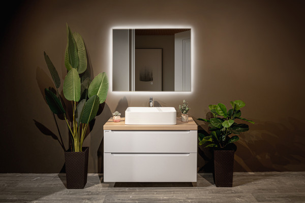 Зеркало Silver Mirrors Алмина 1000x800 2.1 / LED-00003006