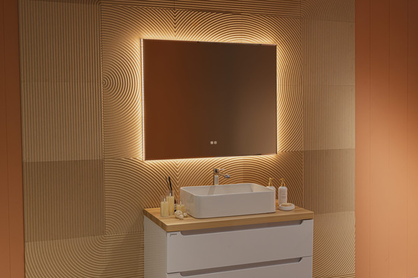 Зеркало Silver Mirrors Алмина 100x80 2.2 / LED-00003007