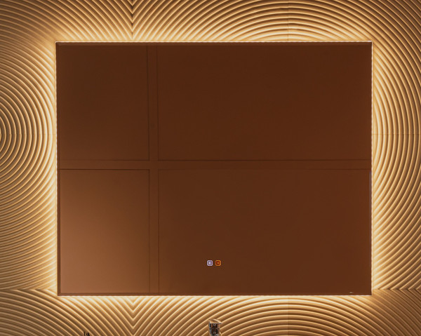 Зеркало Silver Mirrors Алмина 100x80 2.2 / LED-00003007