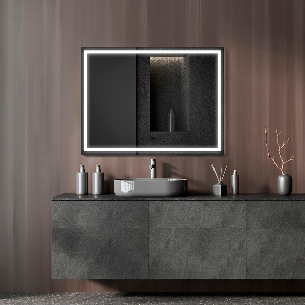 Зеркало Silver Mirrors Ливия 80x60 2.1 / LED-00003015 - фото