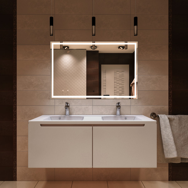 Зеркало Silver Mirrors Ливия 120x80 2.1 / LED-00002998 - фото