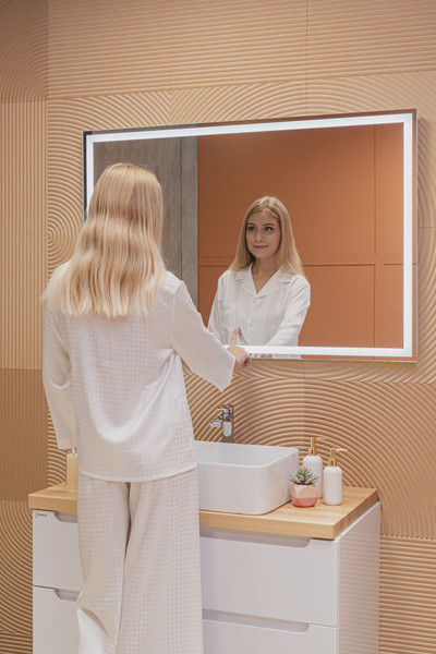 Зеркало Silver Mirrors Ливия 120x80 2.2 / LED-00002997