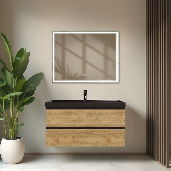 Зеркало Silver Mirrors Ливия 100x80 2.2 / LED-00003000 - фото