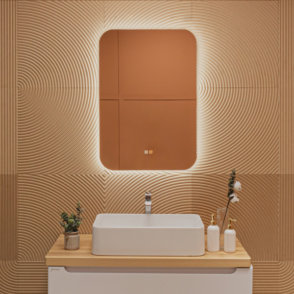 Зеркало Silver Mirrors Паллада 55x80 2.2 / LED-00003004 - фото