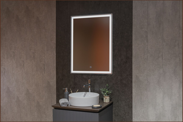 Зеркало Silver Mirrors Рига 60x80 2.1 / LED-00003017