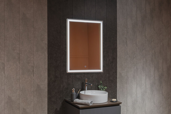 Зеркало Silver Mirrors Рига 60x80 2.1 / LED-00003017