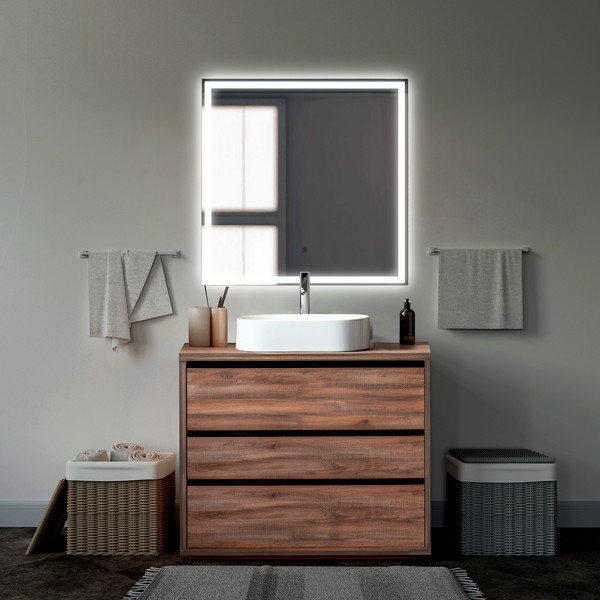 Зеркало Silver Mirrors Рига 77x77 2.1 / LED-00002995 - фото