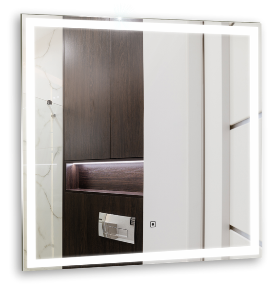 Зеркало Silver Mirrors Рига 77x77 2.1 / LED-00002995