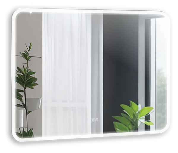 Зеркало Silver Mirrors Стив 100x80 2.2 / LED-00003014