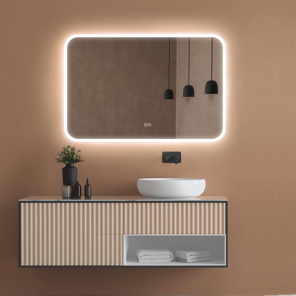 Зеркало Silver Mirrors Стив 120x80 2.2 / LED-00003001 - фото