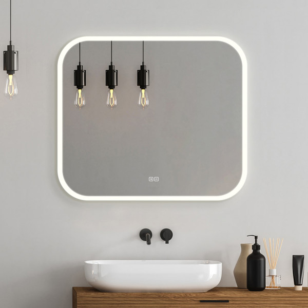 Зеркало Silver Mirrors Стив 80x68 2.2 / LED-00003011 - фото