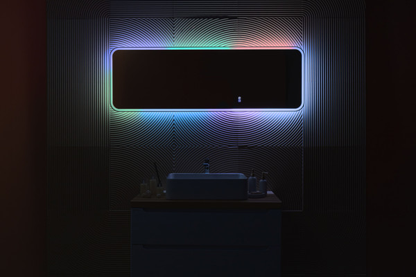 Зеркало Silver Mirrors Мальта AIR-RGB.S 50x150 / LED-00003039