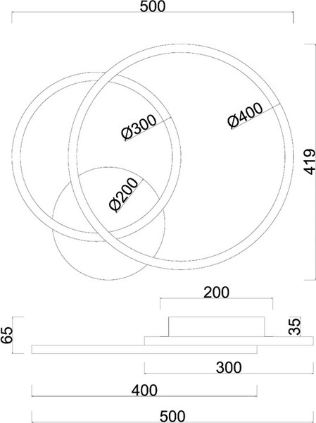 Потолочный светильник Arte Lamp A2211PL-48WH