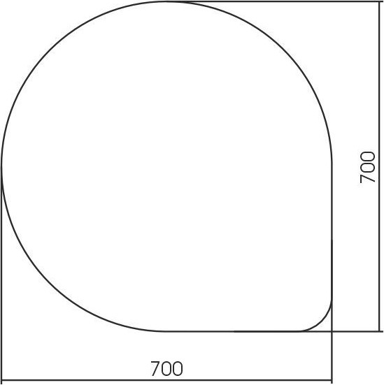 Зеркало Silver Mirrors Джой Д700 / ФР-00002548