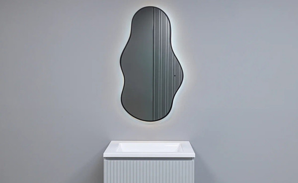 Зеркало Silver Mirrors Casper Black-ТХ 50x90 / LED-00003125