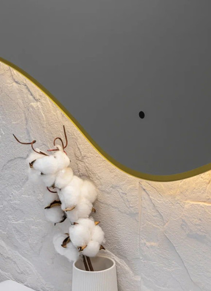 Зеркало Silver Mirrors Wendy Gold-ТХ 60x80 / LED-00003113