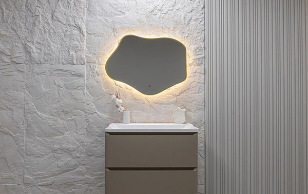 Зеркало Silver Mirrors Wendy Gold-ТХ 60x80 / LED-00003113