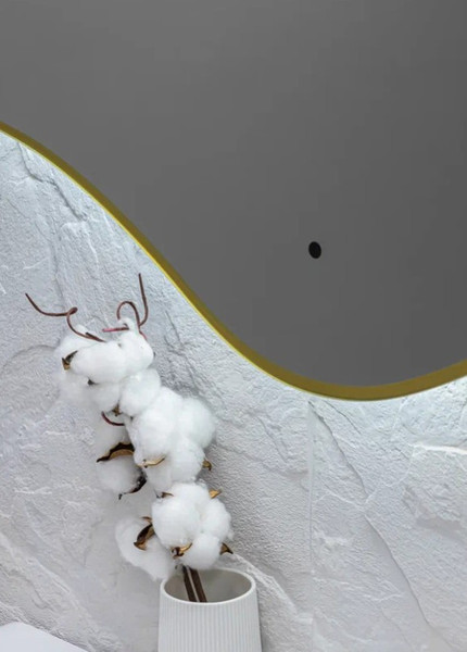 Зеркало Silver Mirrors Wendy Gold-ТХ 60x80 / LED-00003113