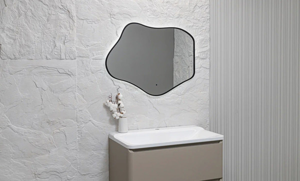 Зеркало Silver Mirrors Wendy Black-ТХ 80x100 / LED-00003127