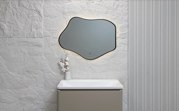 Зеркало Silver Mirrors Wendy Black-ТХ 60х800 / LED-00003128 - фото