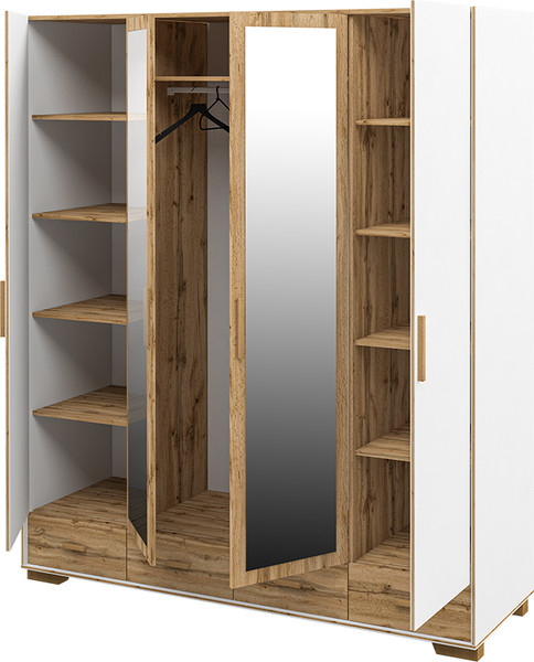 Шкаф ELVA Нодо NEM01HP-2D2Z4S-1890/620/2200 (01)