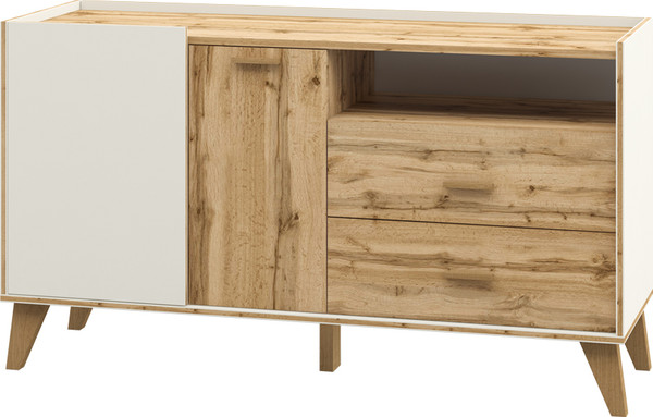 Тумба ELVA Нодо NEM01T-2D2S-1340/400/740 (01) - фото