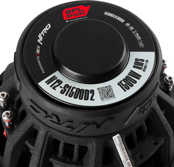 Головка сабвуфера SPL Show Nitro N12-S1500D2