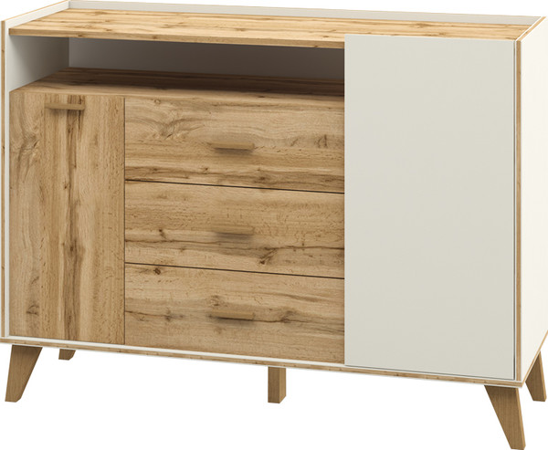 Тумба ELVA Нодо NEM01T-2D3S-1340/400/950 (01) - фото