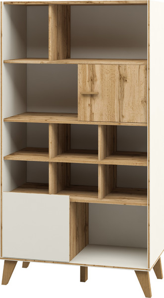 Стеллаж ELVA Нодо NEM01HS-2D-810/400/1640 (01) - фото