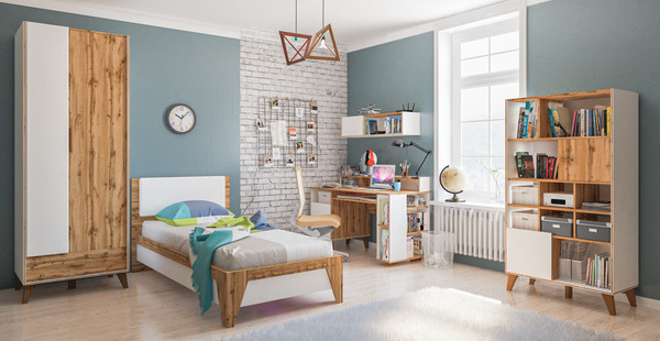 Стеллаж ELVA Нодо NEM01HS-2D-810/400/1640 (01)