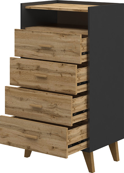 Комод ELVA Нодо NEM01T-4S-630/400/1150 (02)